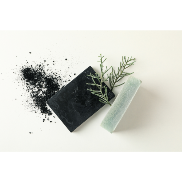 Activated Charcoal and Moringa Soap